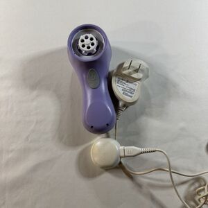 Clarisonic Mia Lavender Facial Cleansing Brush Device Charger No Brush Head